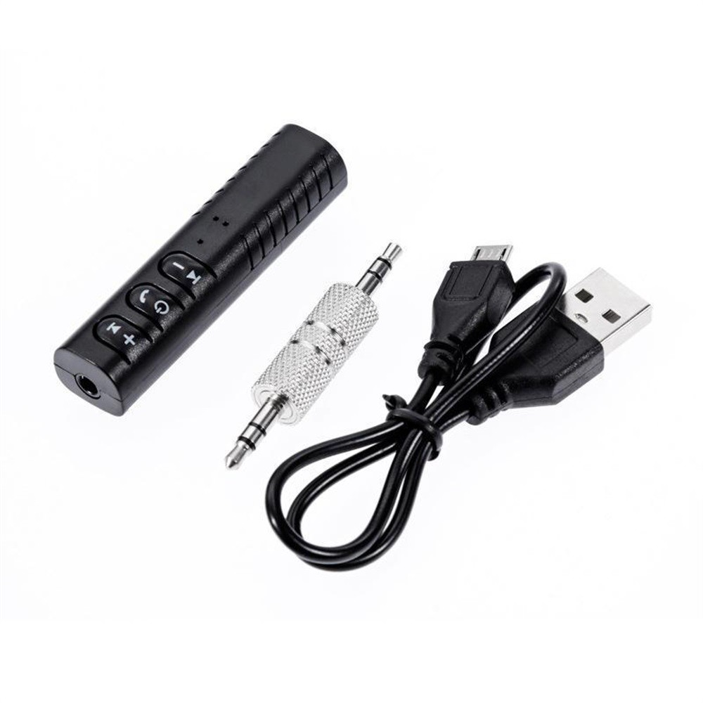 Bluetooth 5.0 Receiver with 3.5mm Adapter for Car Audio and Hands-free Calling