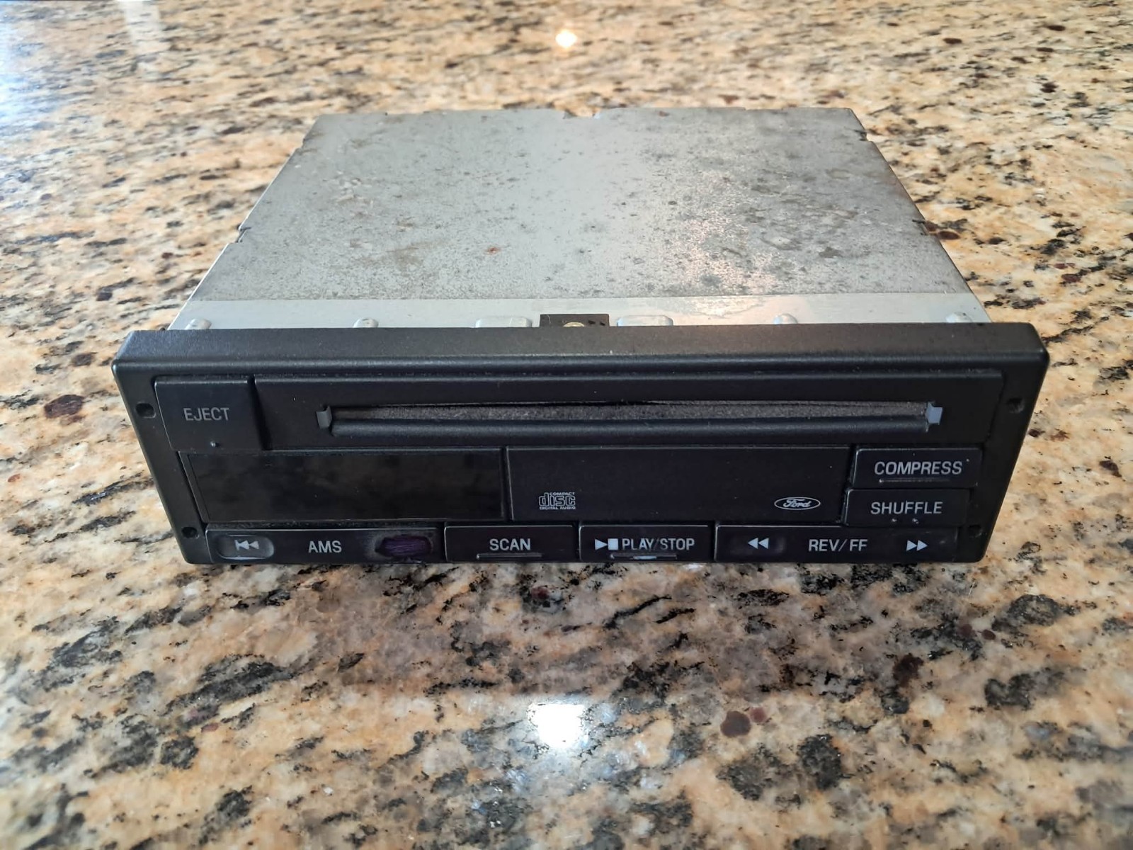 OEM 1994-2000 Ford Mustang Mach460 CD Player, F8ZF-19B160-AB (FREE SHIPPING)