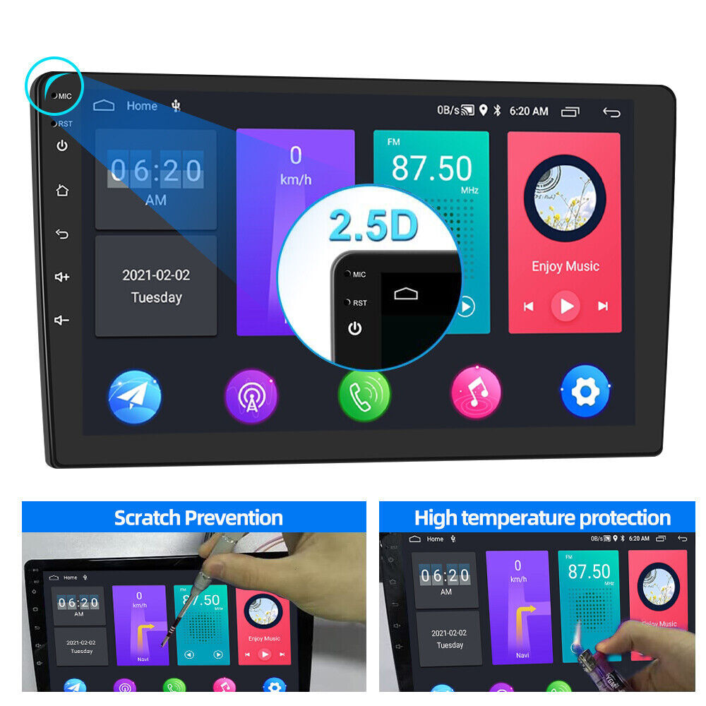 For Honda CRV 2007 2008 2009 2010 2011 Apple Carplay Android 12 Car Stereo Radio