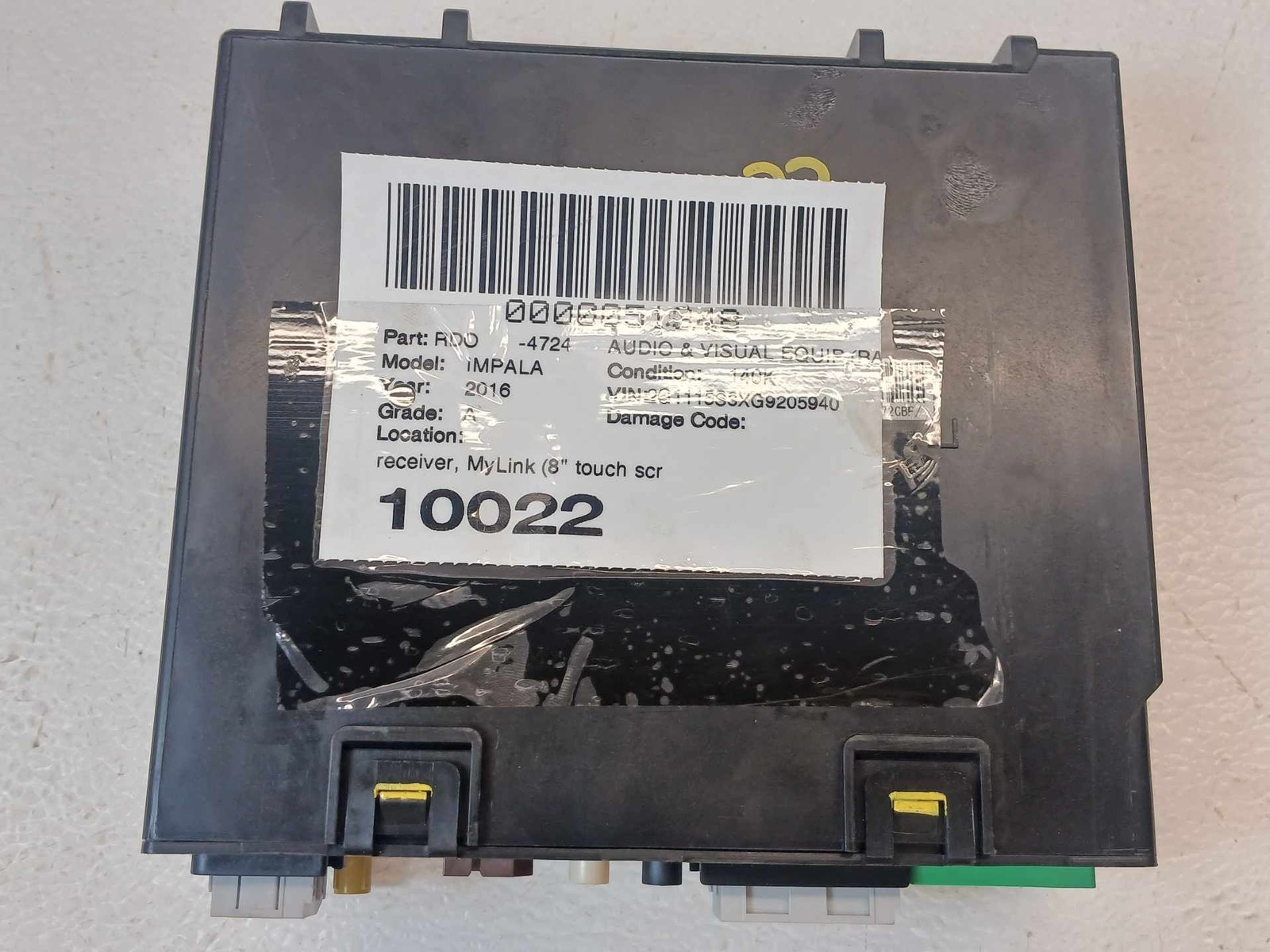 16-17 Chevy Impala MyLink Radio Receiver 8″ Touch Screen U2K OEM Program Req.