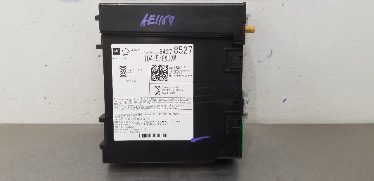 18 GMC SIERRA DENALI 1500 RADIO AUDIO RECEIVER 84278527