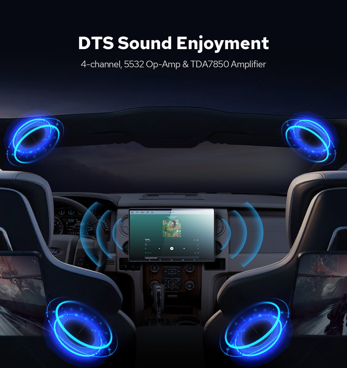 15.1″ Rotating Screen 2DIN Android 13 8Core 12+256GB Car Stereo GPS Radio 4G LTE