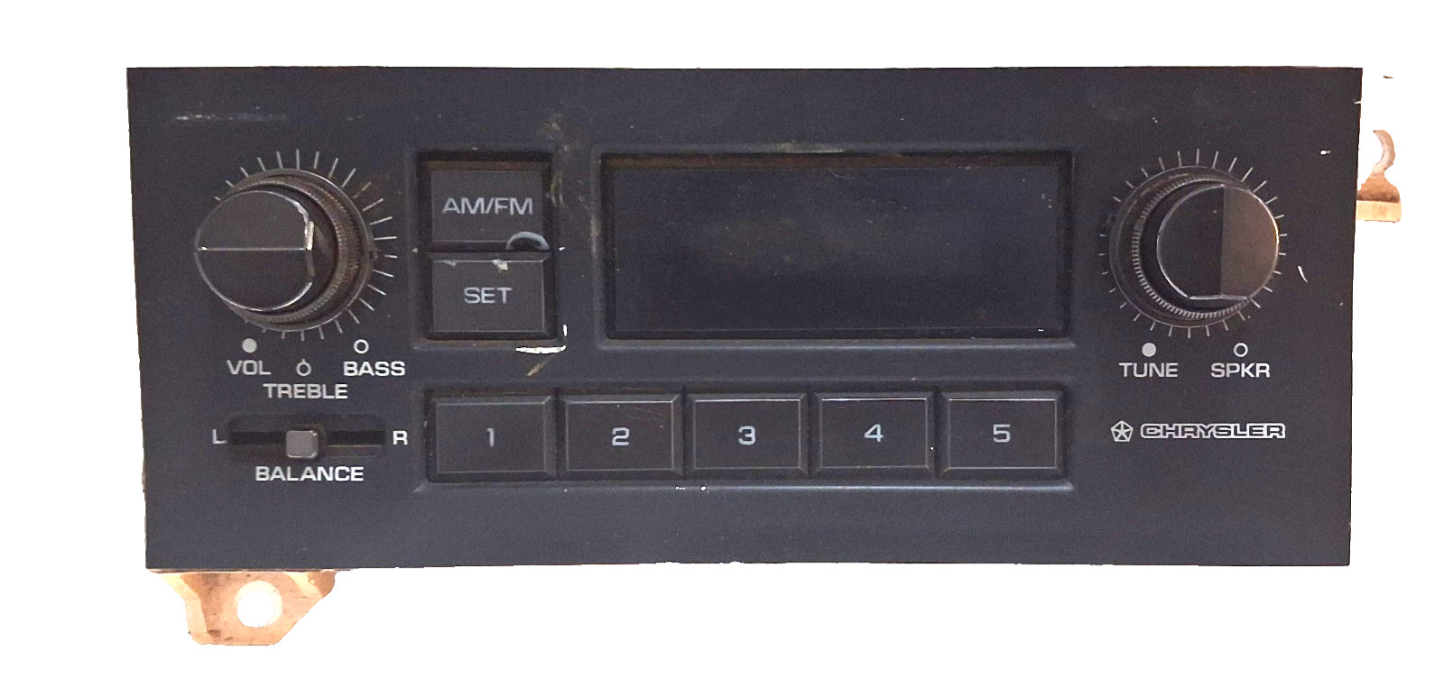 Chrysler, Dodge, Plymouth : 1984, 1985, 1986-1991, Vintage AM/FM Basic Radio
