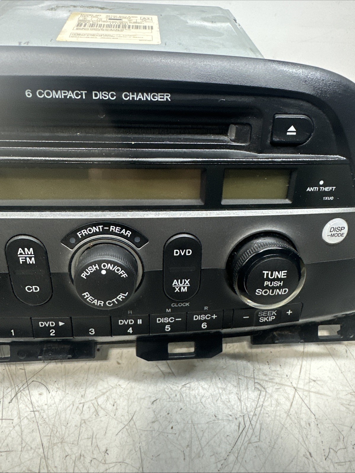 2005-2010 Honda Odyssey AM FM XM Radio 6 Disc CD DVD Player OEM 39100-SHJ-A300