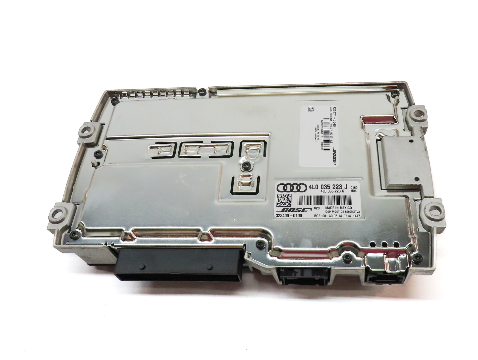 2013-2015 AUDI Q7 (4L) RADIO STEREO BOSE AUDIO AMP AMPLIFIER (OPTION 8RY)