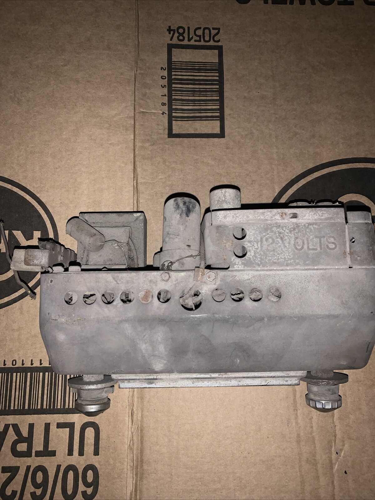 Chevrolet 1955-1956 AM Radio W/ Nice Face Chrome and Knobs in Unknown Condition