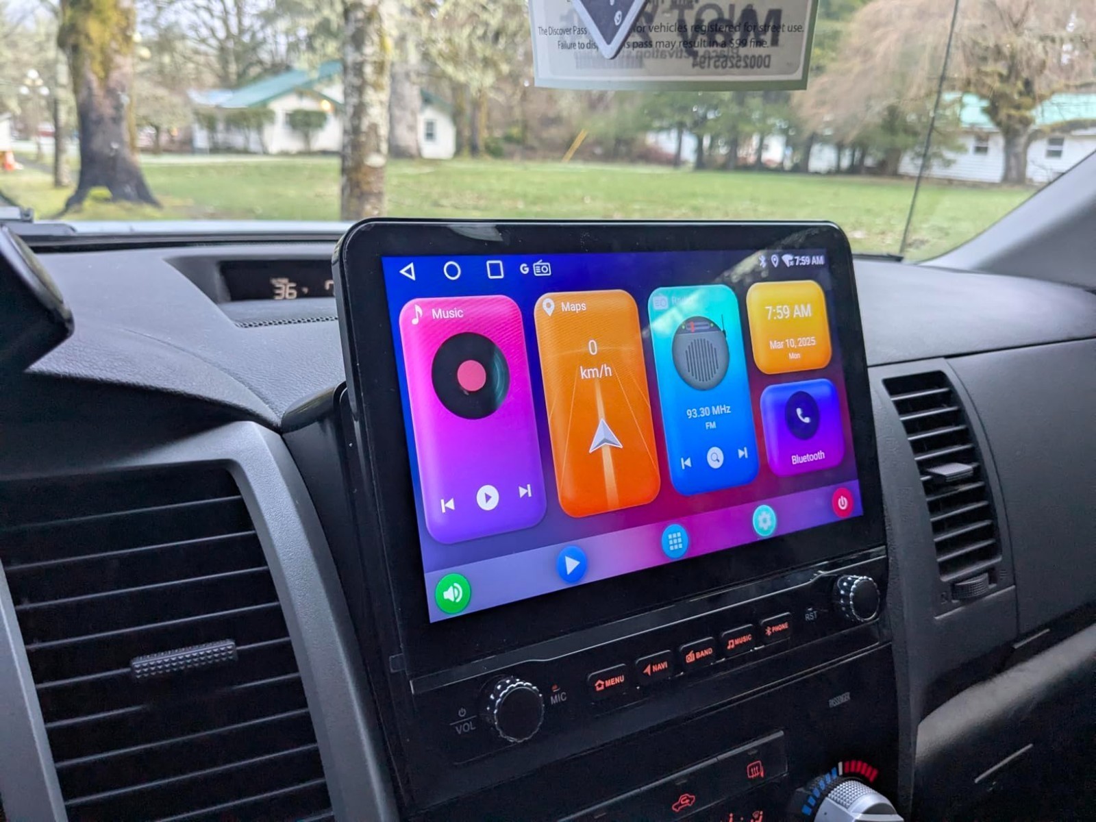 Carplay For Toyota Tacoma 2005-2015 Android 15 Car GPS Navi Stereo Radio 4G+64G