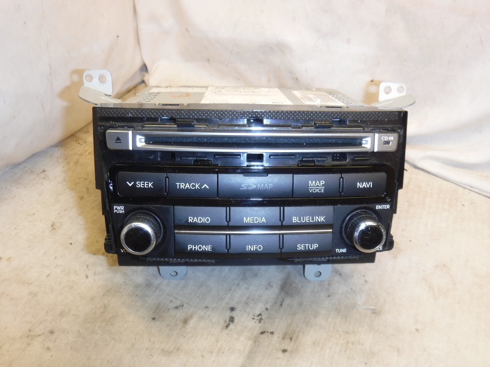 15 16 17 Hyundai Azera Gps Navigation Radio Cd 96560-3V530VD4 JPA39