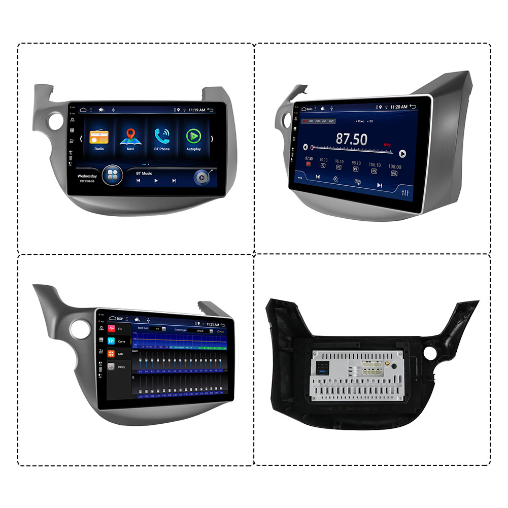 10.1″ Android 16 Car Stereo For Honda Fit Jazz 2007-2013 Radio GPS NAVI Car Play