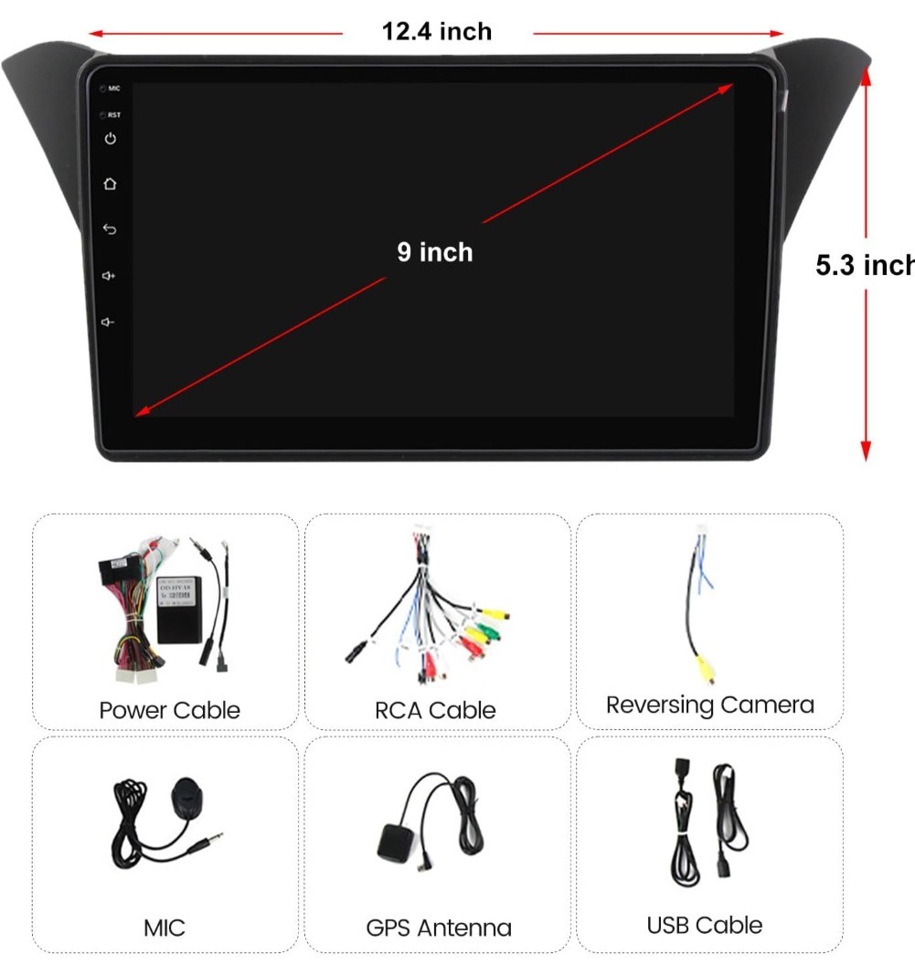 4+64G Car Stereo Radio GPS carplay For 2012-2016 Hyundai Genesis Rohens Coupe