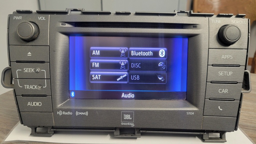 2012-2015 Toyota Prius JBL Navigation Touchscreen Radio GPS OEM 86140-47180