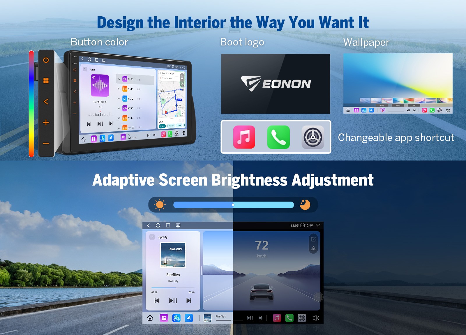 Eonon E46X6S2 for BMW E46 M3 1999-2006 9inch QLED 6+64 Android Car Radio CarPlay