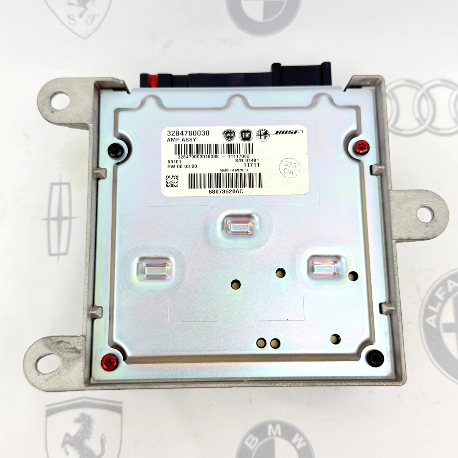 2012-2017 FIAT 500 BOSE Radio Audio Amplifier AMP OEM 68073620AC