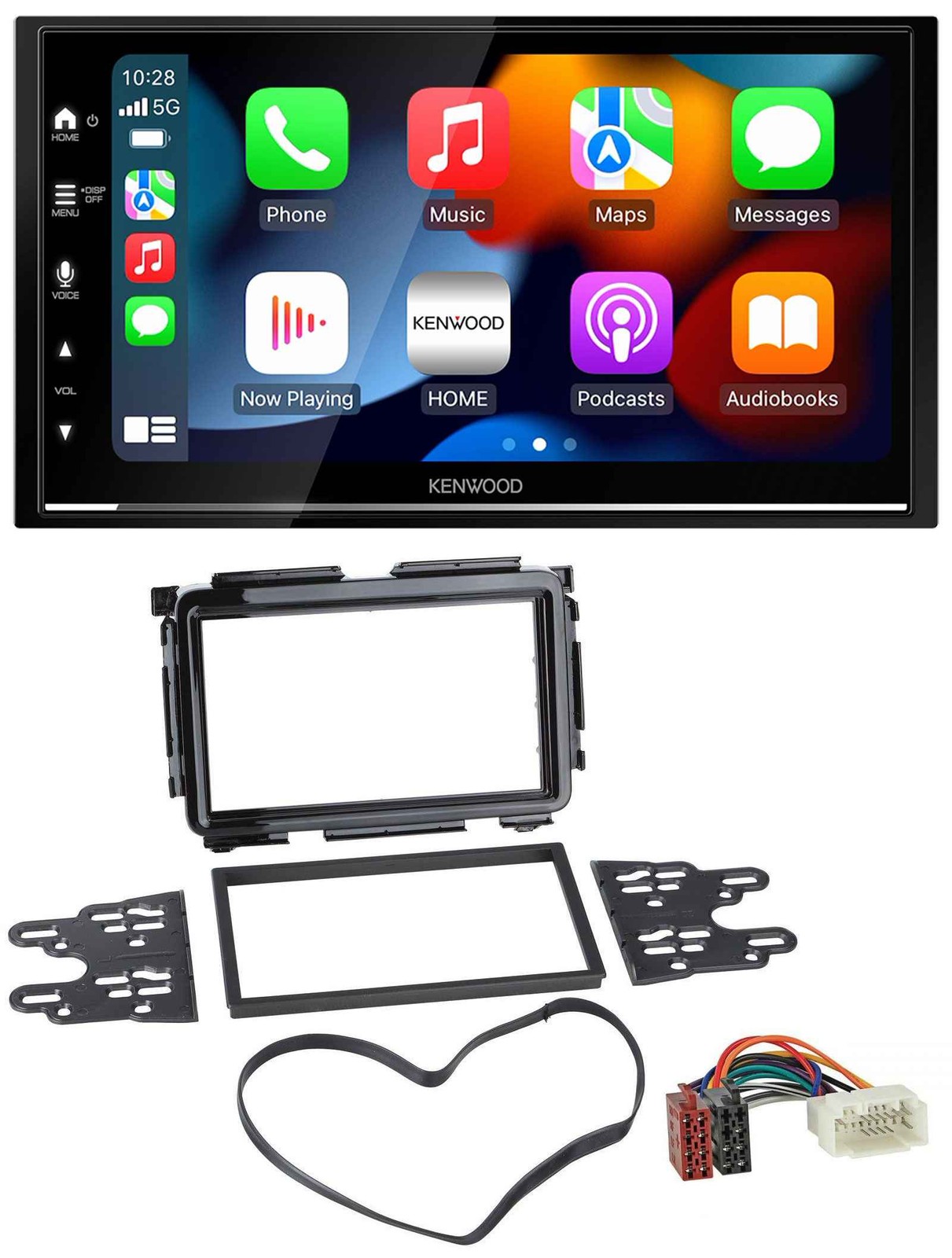 Kenwood DAB USB Bluetooth 2DIN MP3 Car Stereo for Honda HR-V (RU, 2015 onwards)
