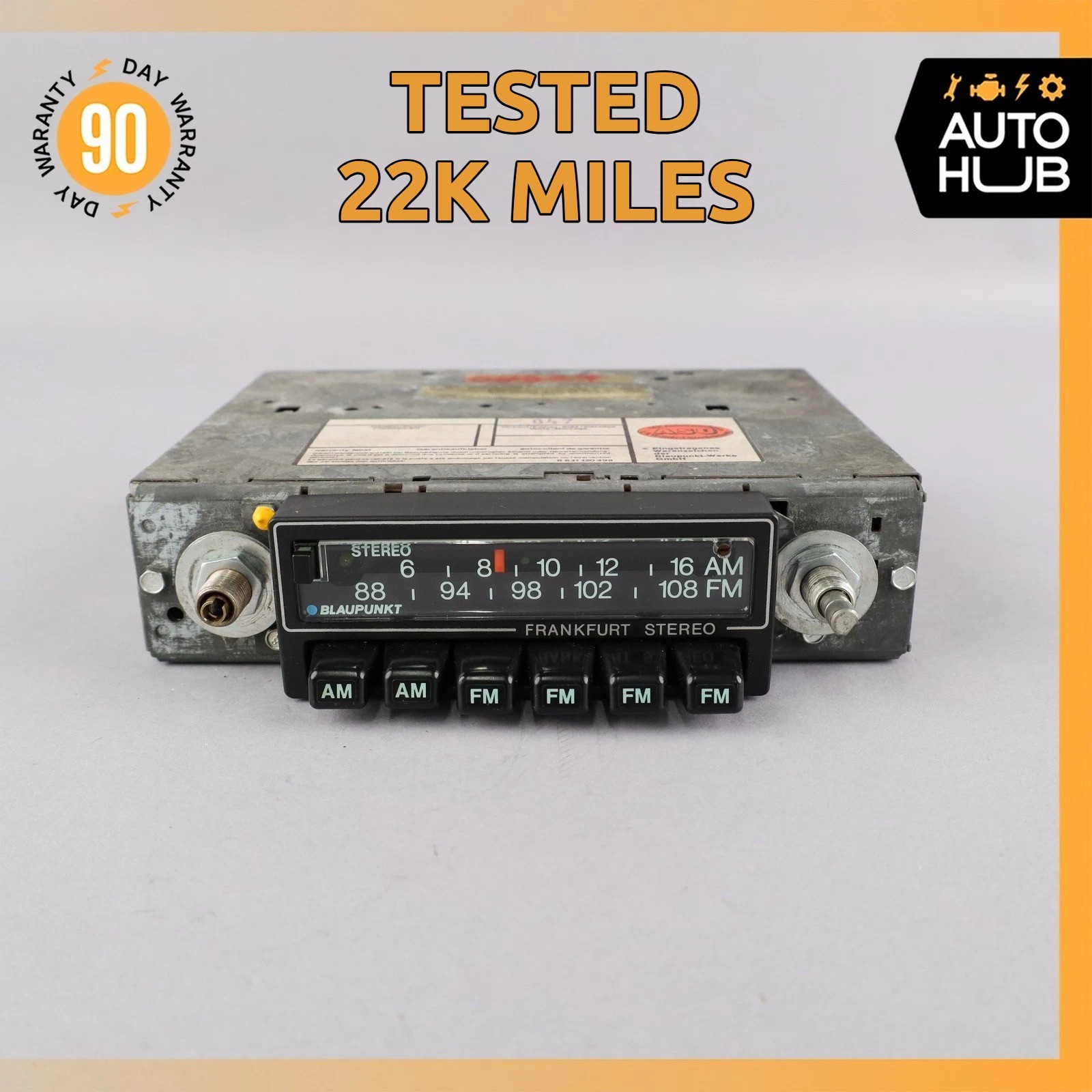 Rolls Royce Silver Spirit Blaupunkt Frankfurt Stereo M Series AM/FM Radio OEM