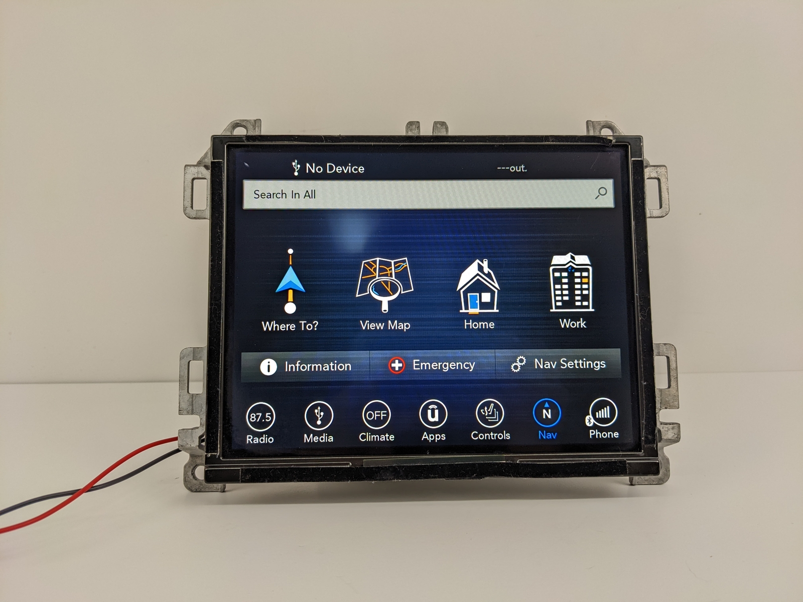 JEEP 4C UGQ 8.4 Inch Uconnect EUROPEAN REGION MAPS ONLY Apple CarPlay