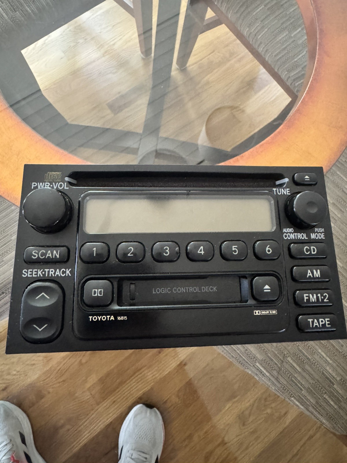 2000-2004 Toyota Tundra Radio Tape Cassette CD Player OEM