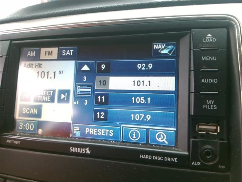 Audio Equipment Radio Receiver Face Plate ID Rhb Fits 12 GRAND CHEROKEE 8637527