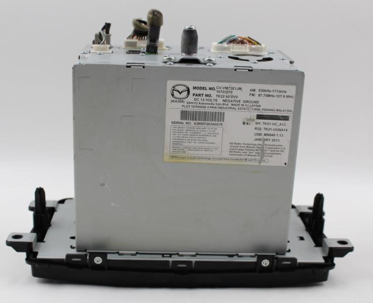Audio Equipment Radio Receiver Bluetooth Am-fm-cd Fits 13-15 MAZDA CX-9 5344