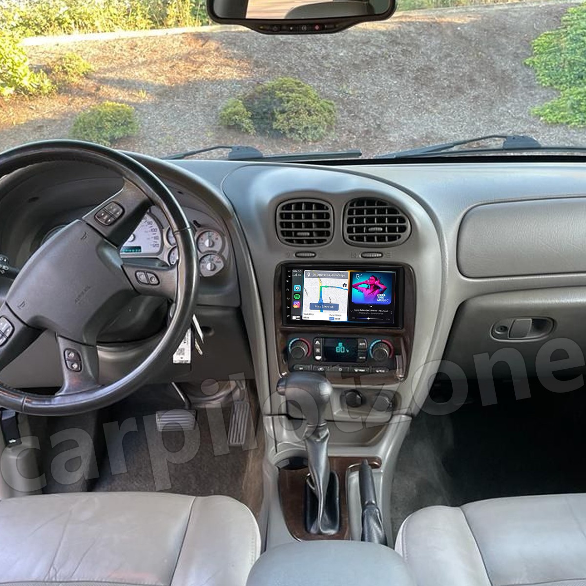 For 2002-2004 Oldsmobile Bravada Android Auto & CarPlay Stereo Radio GPS 7″ RDS