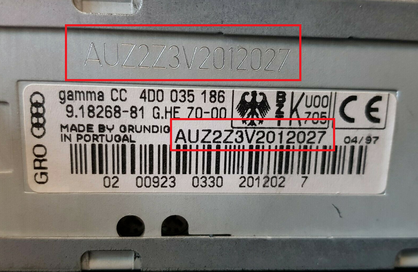 Radio Code Becker Renault Blaupunkt Mercedes Porsche Alpine Grundig Dacia Opel