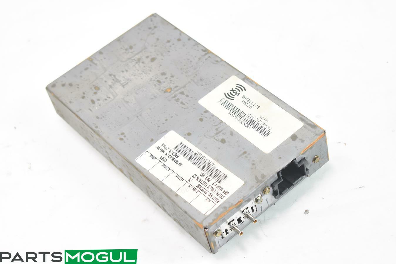 05 – 08 Cadillac XLR XM Satellite Radio Receiver Module Used OEM 22729350