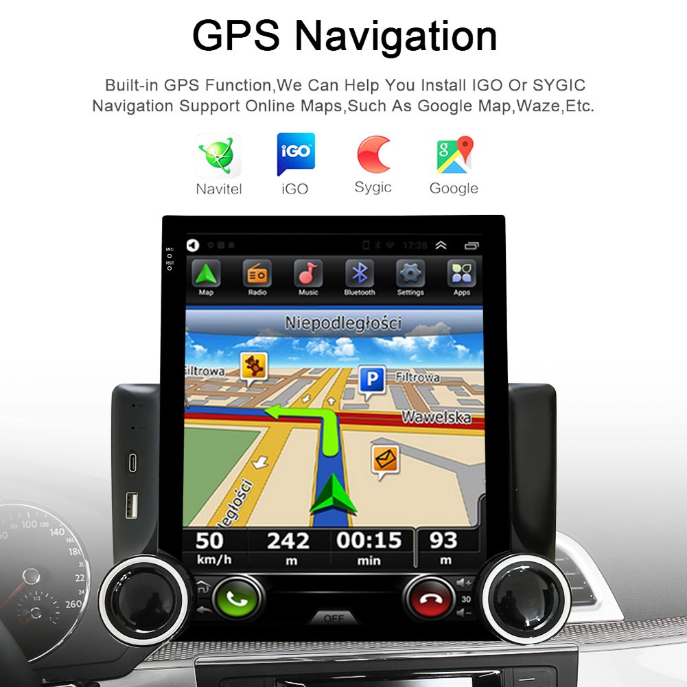 64GB Android 13 For Mazda 3 2010-2013 Car GPS Navi Stereo BT Radio Apple Carplay