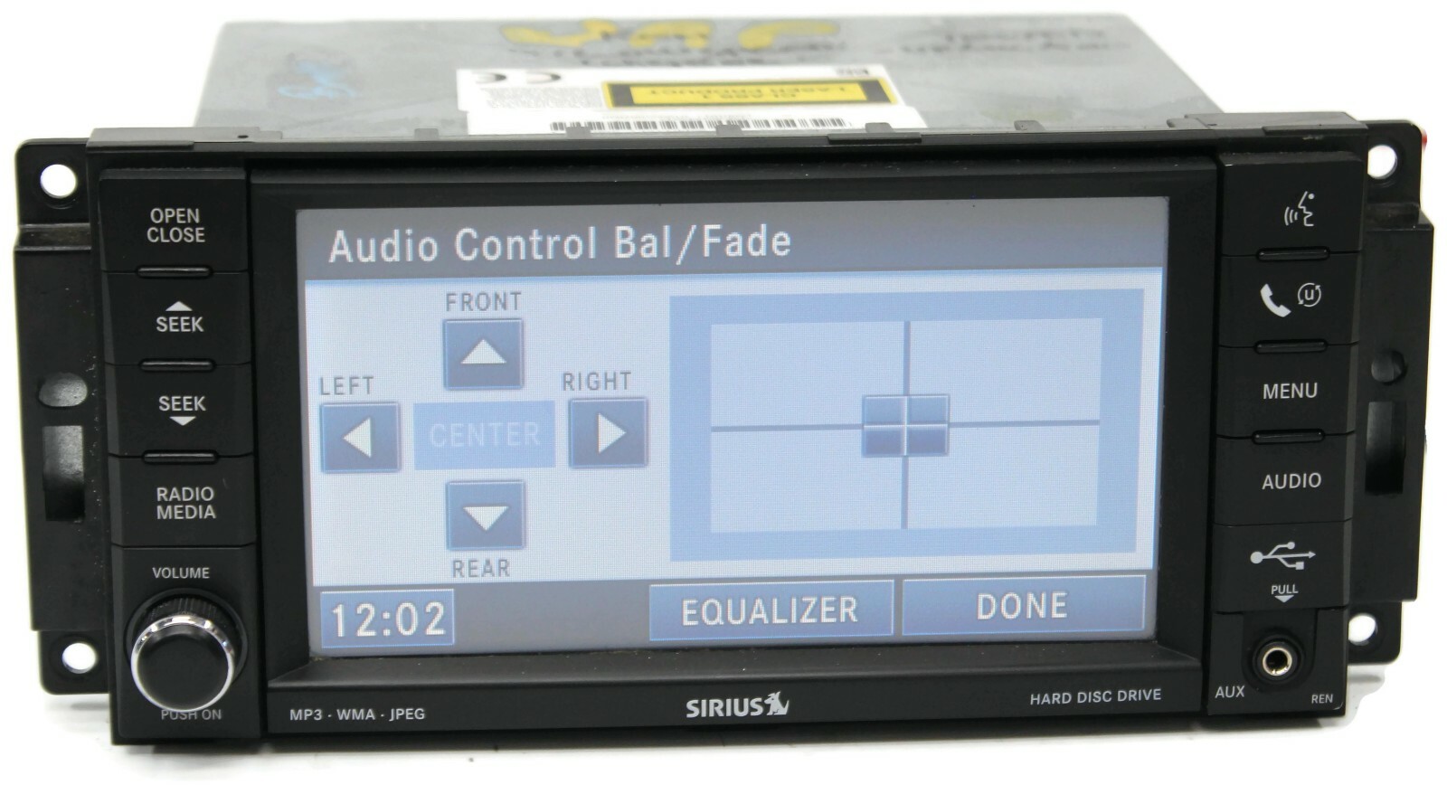 2007-2014 Jeep Chrysler Dodge REN MyGig HIGH Speed Radio Cd Player P05064879AG