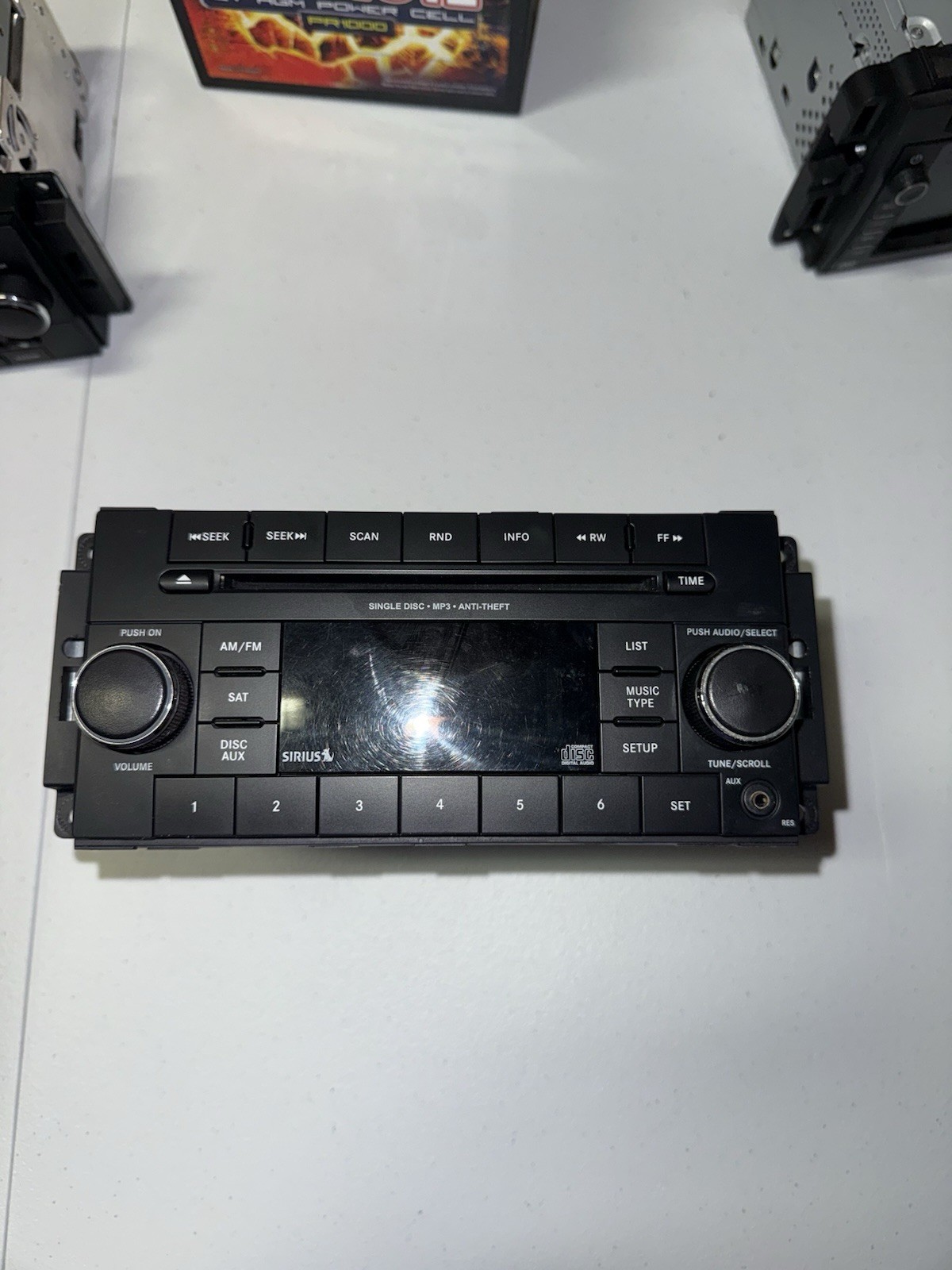 2012 – 2014 Dodge, Chrysler And Jeep Radio AM FM CD Player With Aux P05091164AB