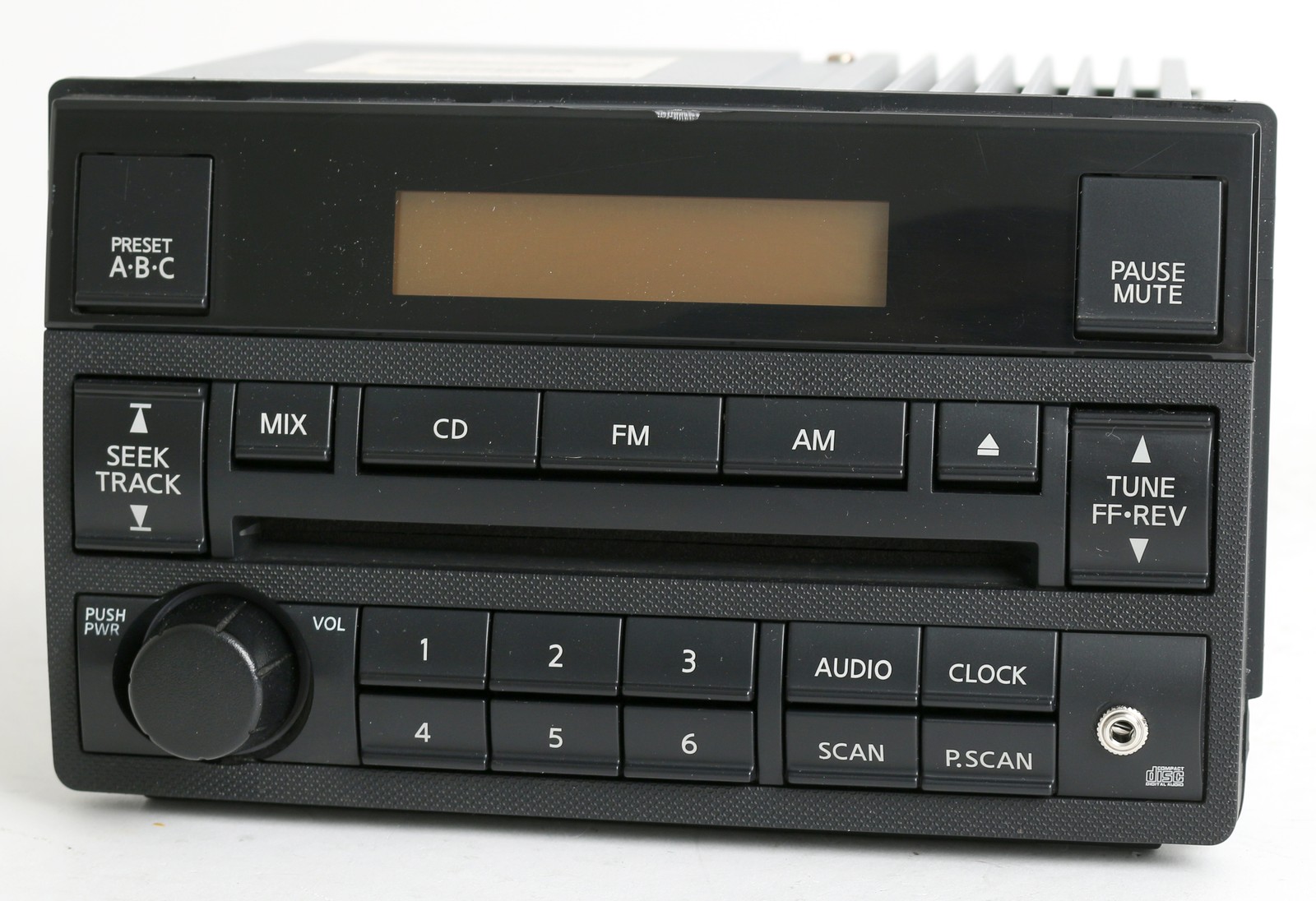 Nissan Altima 2005-06 Radio AM FM CD w Aux Input 28185ZB00B – Standard Vol Ctrl