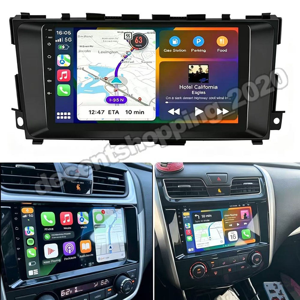 For 2013-2018 Nissan Altima Carplay Car Stereo Radio Android 15 GPS Navi 4+64GB