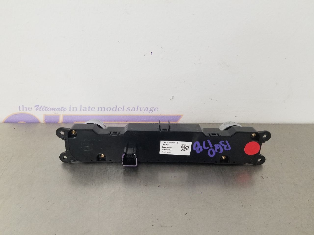 20 FORD EXPLORER PLATINUM RADIO AUDIO CONTROL PANEL LB5T18K811CH