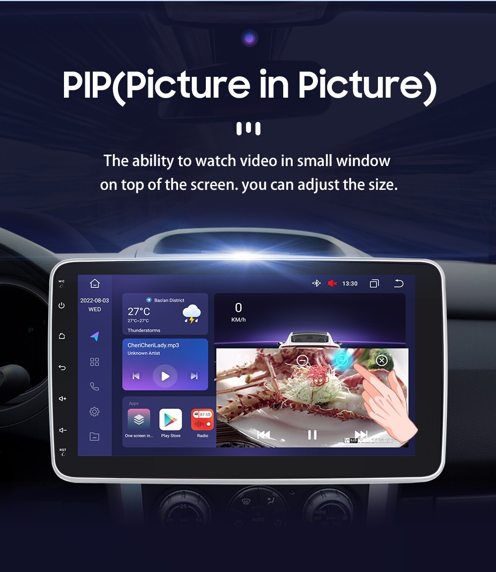 10.1″ Android 10 2 DIN Car Radio Player Stereo GPS Head unit 8+128GB Octa Core