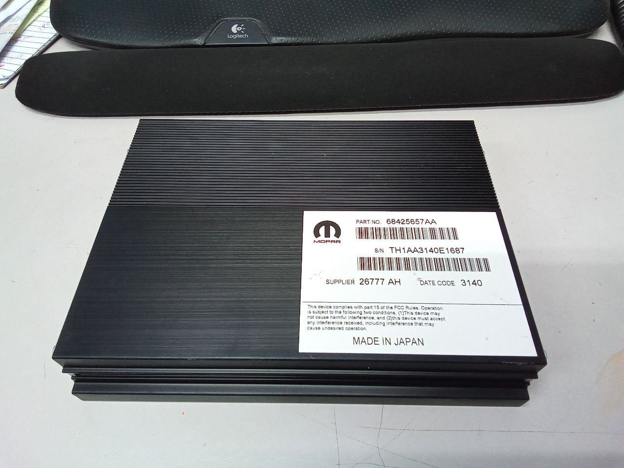 Audio Equipment Radio Amplifier 276 Watt Opt RD7 Fits 17-23 CHALLENGER 826941