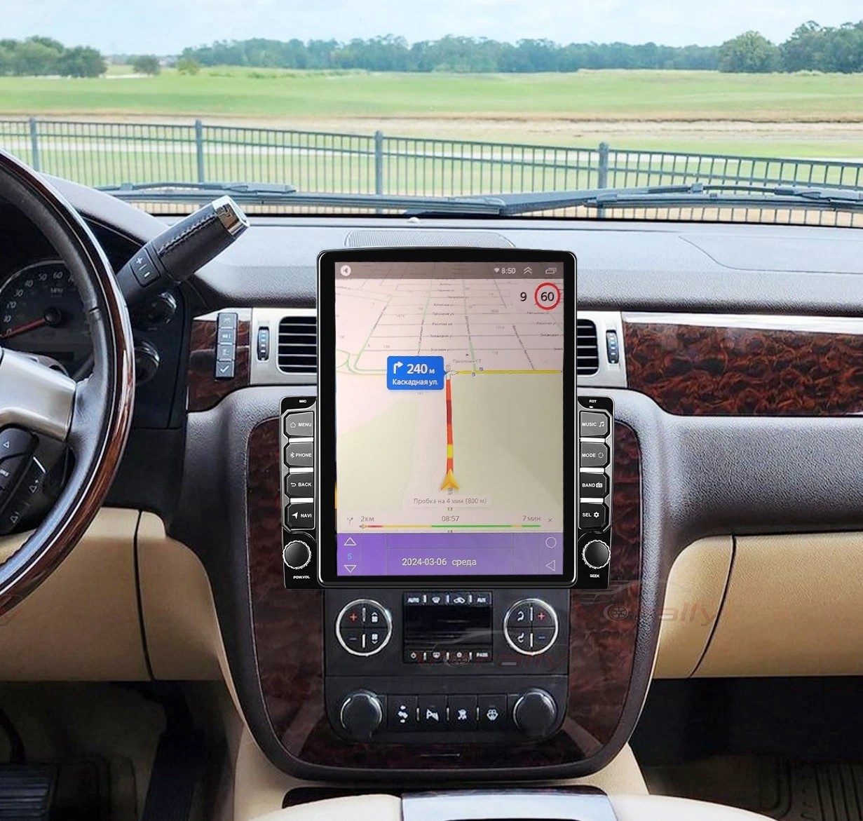 For 2007-2014 GMC Yukon Denali 9.7″ Android 15 Carplay Car Stereo Radio GPS AHD