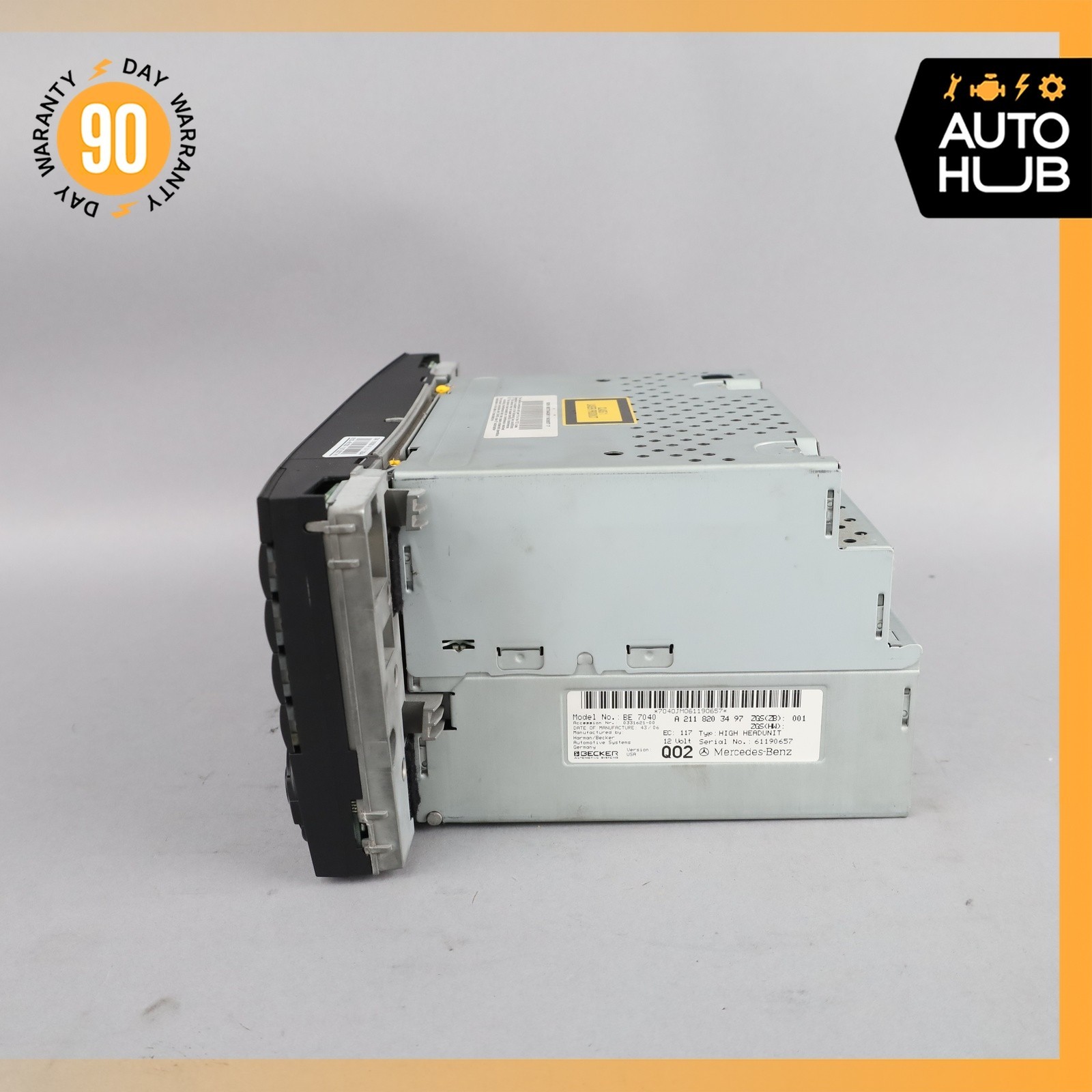 03-08 Mercedes W211 E320 CLS500 E550 Command Head Unit Navigation Radio CD OEM