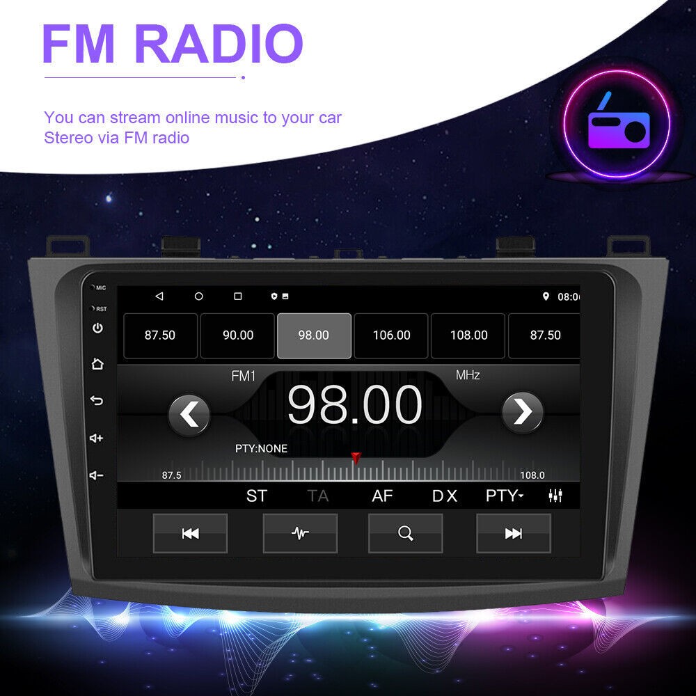 For 2010-2013 Mazda Mazda 3 Car Radio Stereo Carplay Auto Touch Screen