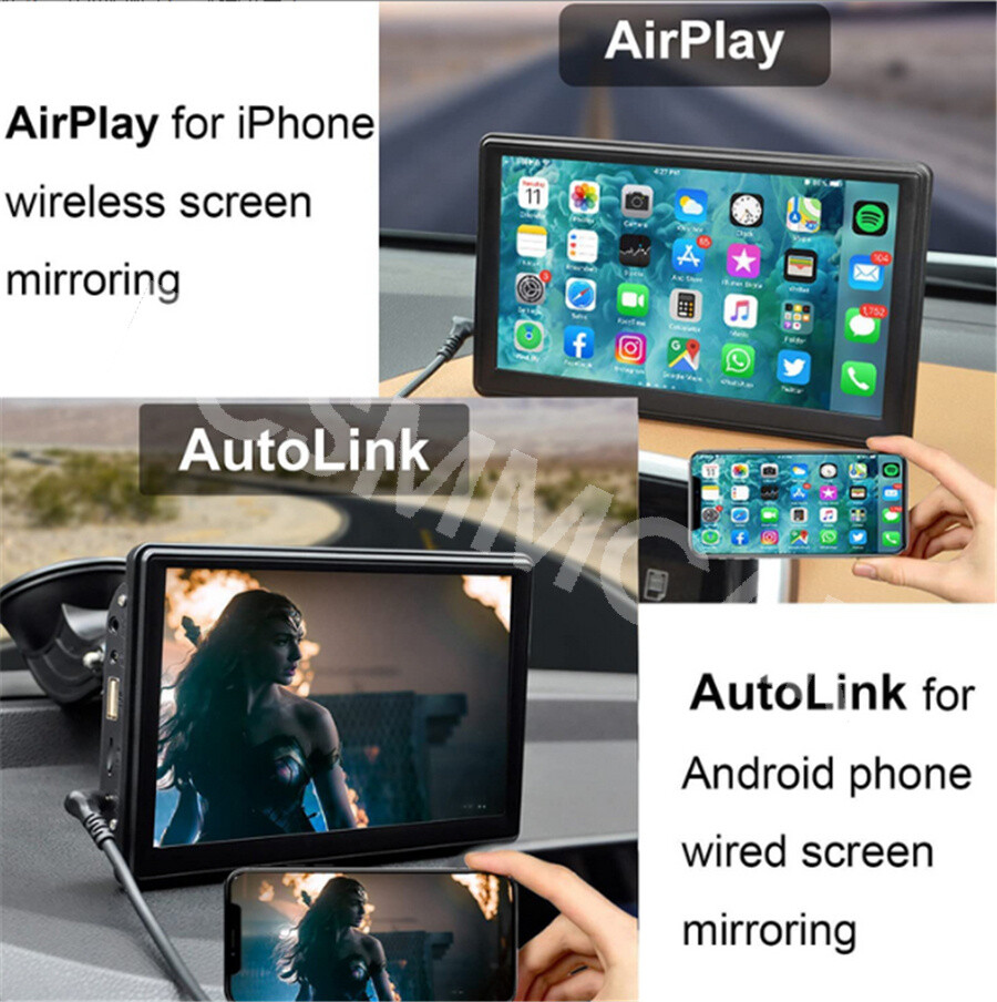 7 In Car MP5 Player Touch Screen Monitor Stereo Radio BT FM For Apple Carplay