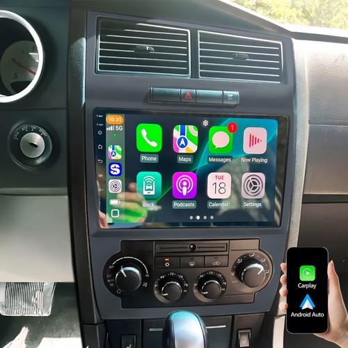 4+64G For Dodge Charger 2006-2007 Android15 CarPlay Car Stereo Radio GPS WIFI