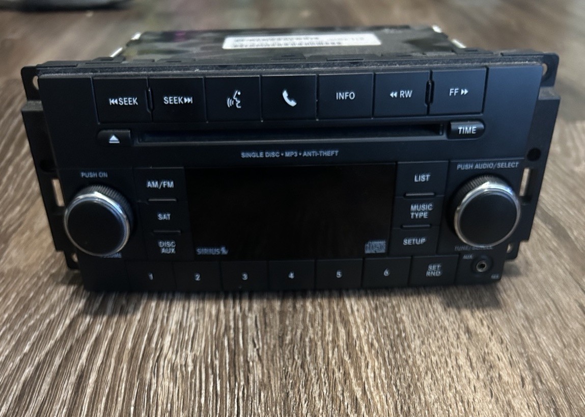 Chrysler Dodge Jeep OEM Car Radio Part #P05091197AB – For Parts, See Description