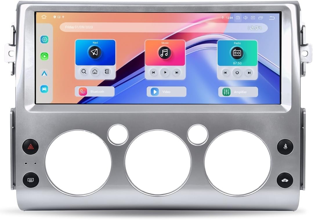 Dasaita 12.3″ Car Stereo for Toyota FJ Cruiser 2007-2018 WiFi GPS QLED 2K Radio