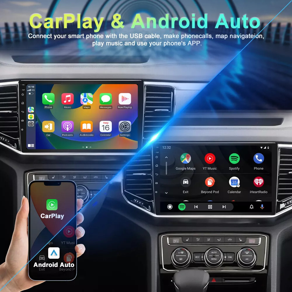 For 1987-2000 Dodge Dakota 9″ Android 13 Carplay Car Stereo Radio Navi GPS WIFI