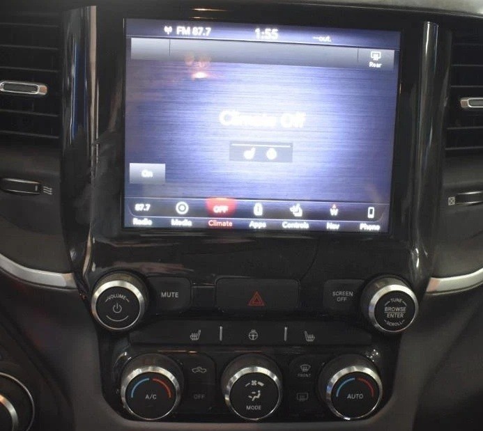 19-22 Ram 1500 8.4 Center Stack Uconnect Nav Radio Screen and Receiver