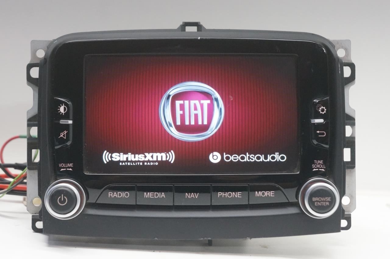 2014-16 Fiat 500 Harman Navi Audio Radio Receiver Uconnect w/ Display 735577843
