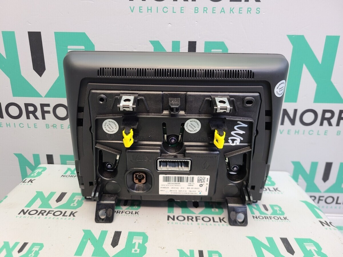 Renault Captur MK2 Digital Media Display screen 280342895R