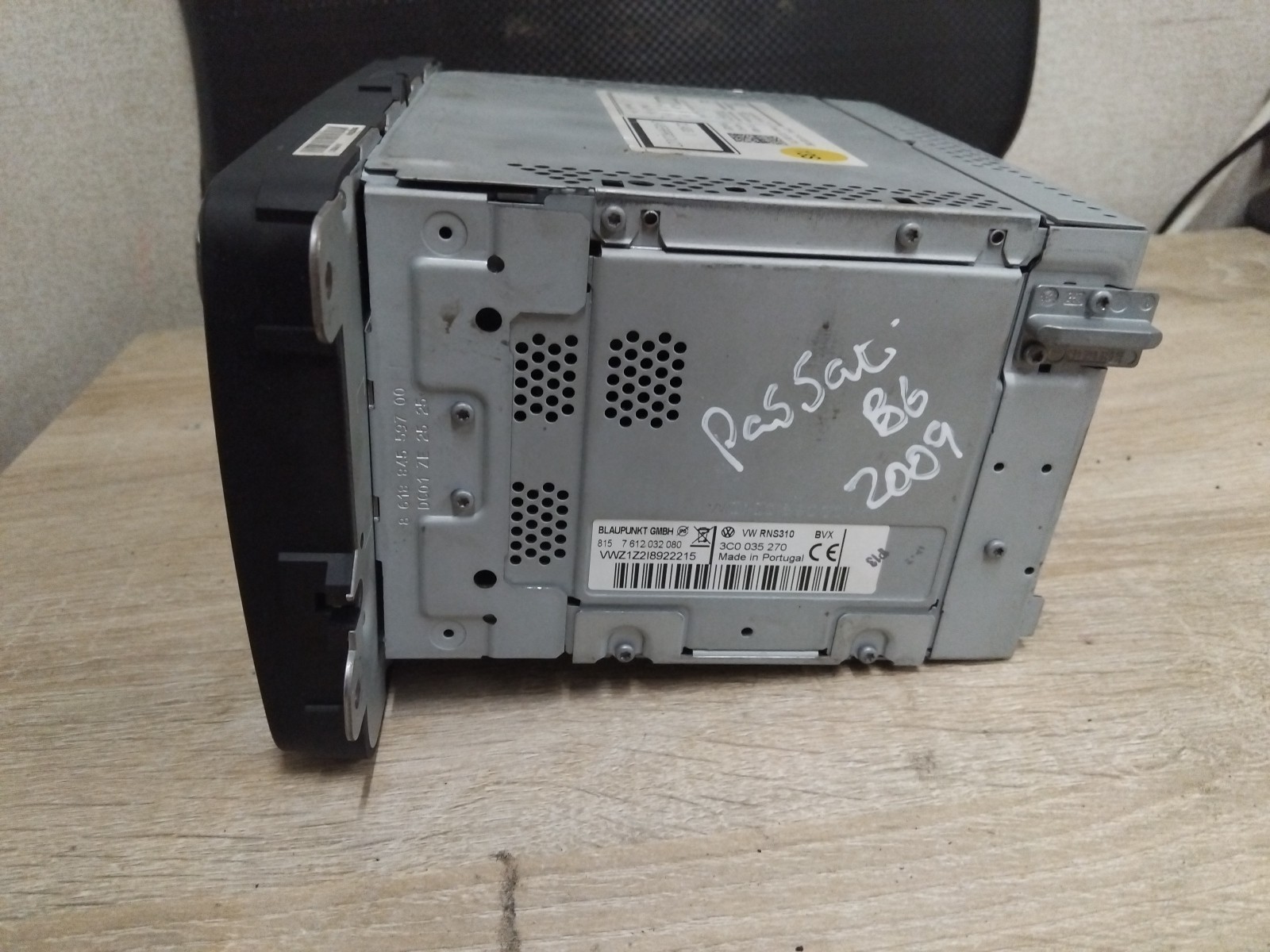 Volkswagen Passat B6 2009 Stereo/Radio/Sat Nav/CD Player 3C0035270 – GS #A31