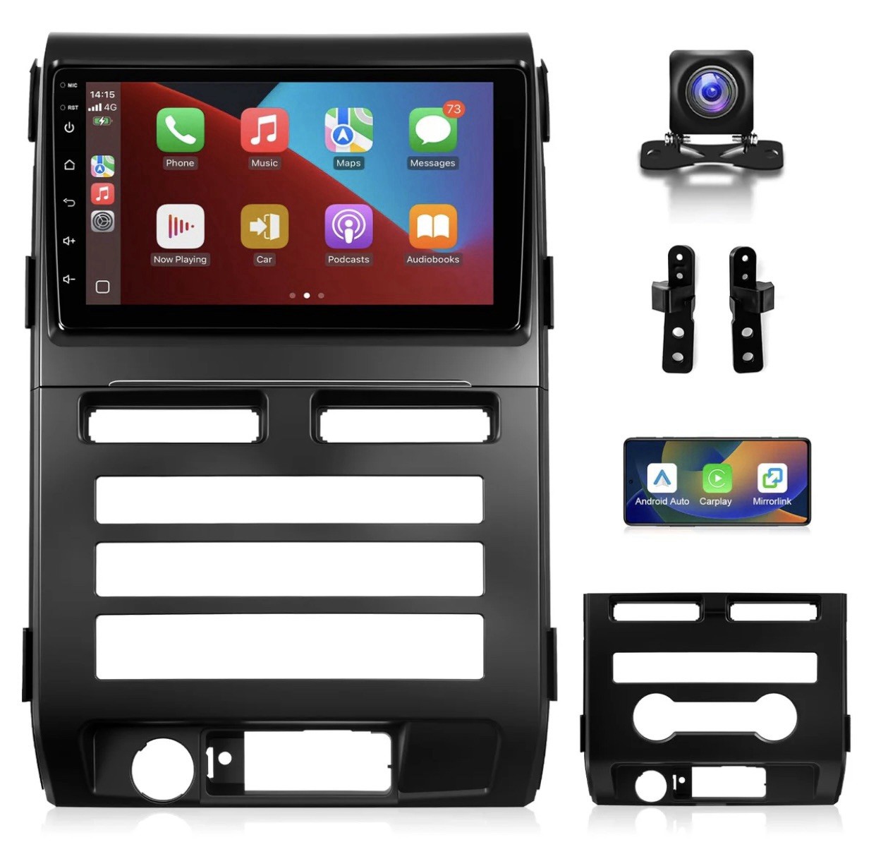 For Ford F-150 2009-2014 Apple Carplay Android 13 8Core Car Stereo Radio GPS FM
