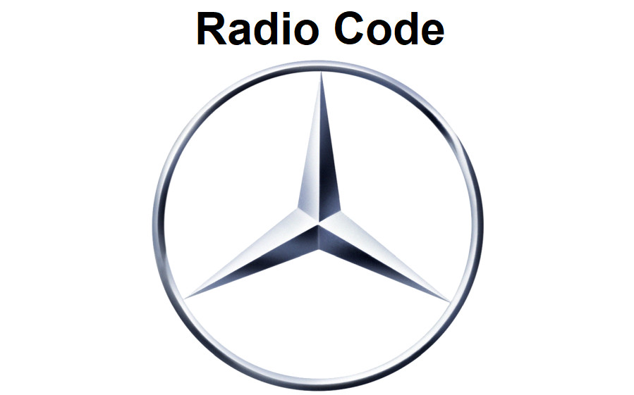 Mercedes Benz Radio Code / Key Code Harman Becker Alpine Audio Sound Europa Avus