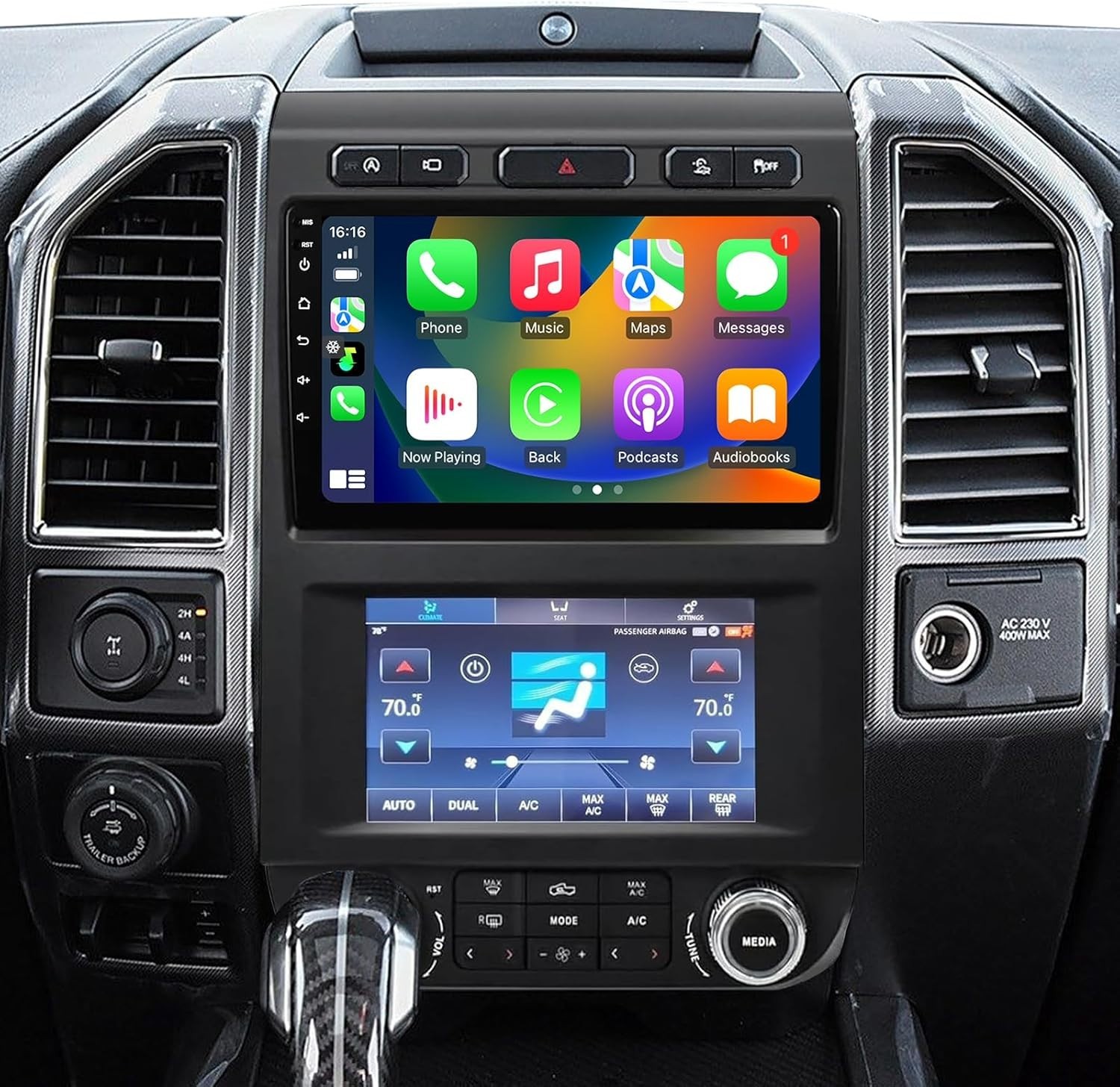 Radio for Ford F150 Car Radio 2015 – 2021 8 Core CPU + 4G RAM + 64GB ROM
