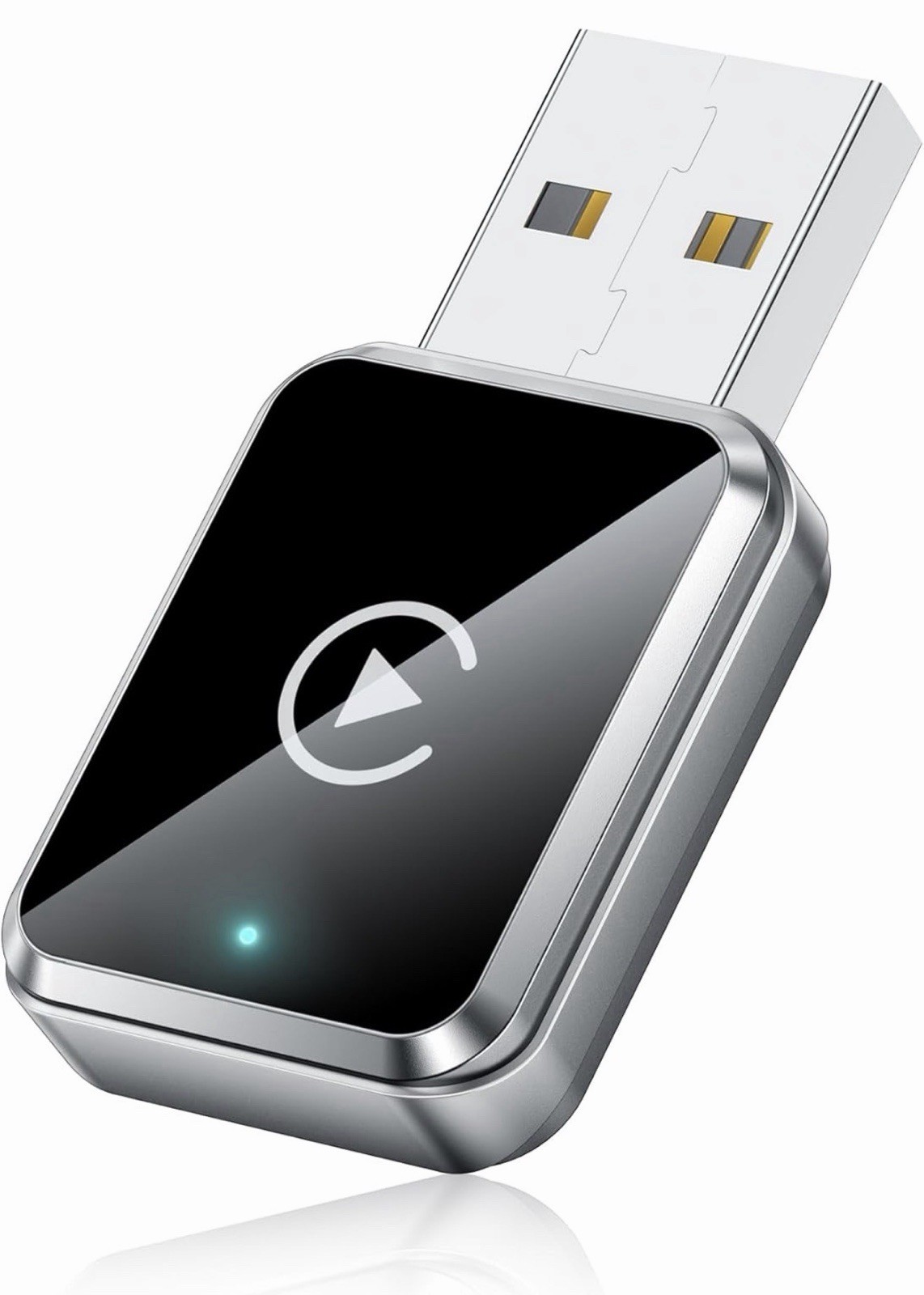 Wireless CarPlay Adapter for iPhone – Plug & Play Dongle with Auto Connect, USB-